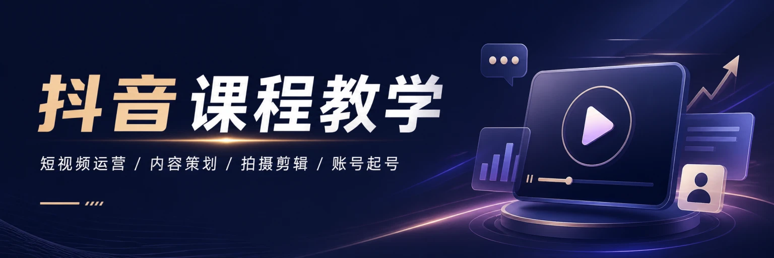 抖音课程
