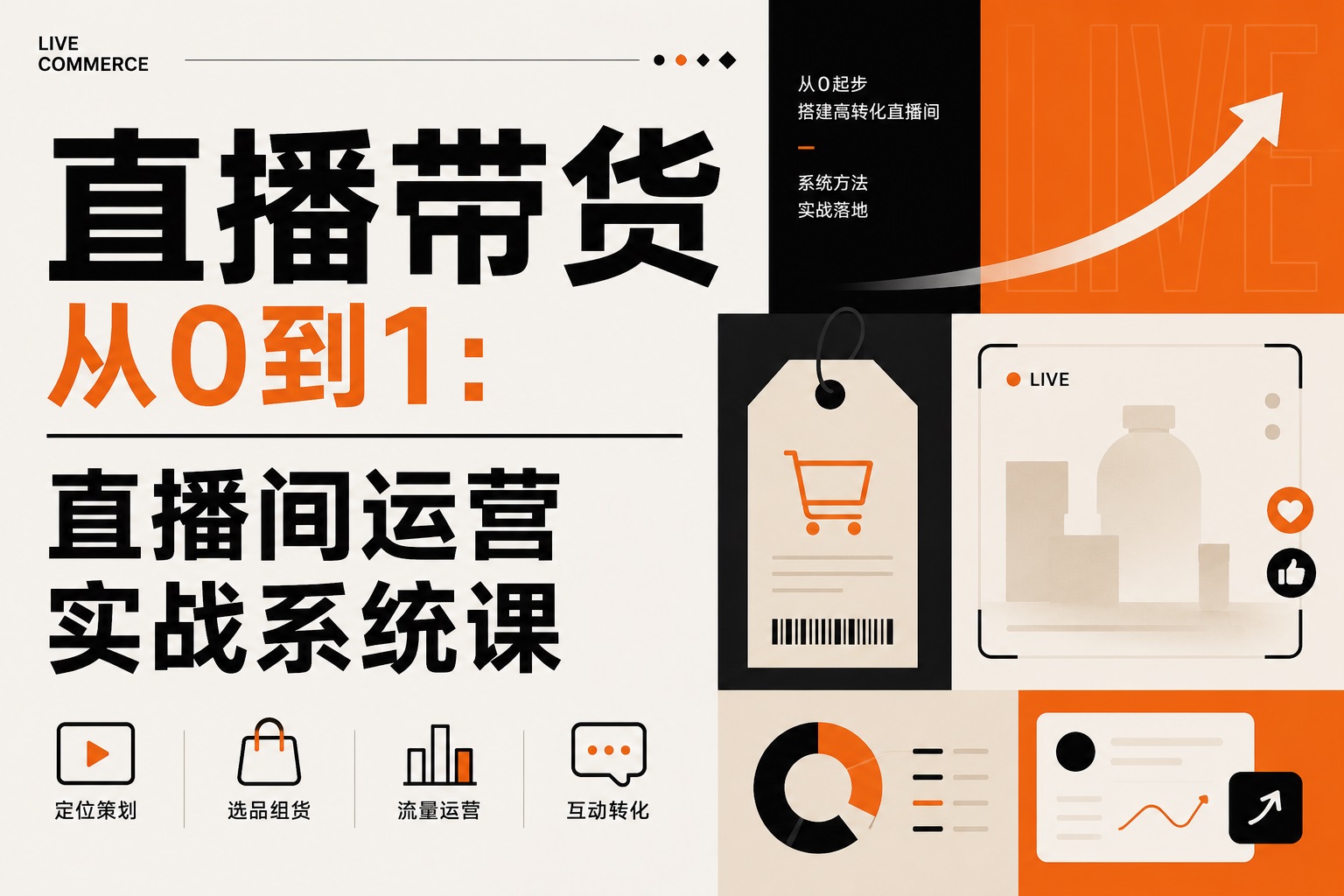 直播带货从0到1：直播间运营实战系统课