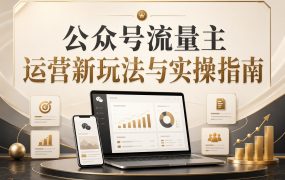 公众号流量主运营新玩法与实操指南