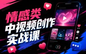 情感类中视频创作实战课