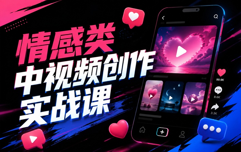 情感类中视频创作实战课