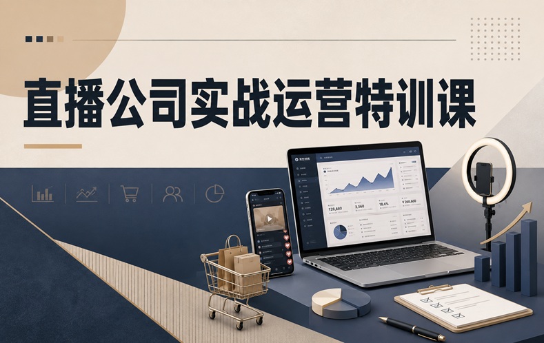直播公司实战运营特训课