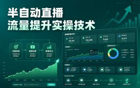 半自动直播流量提升实操技术